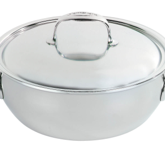  Deep frying pan with 2 handles Demeyere Atlantis 7 - 24 cm - 2