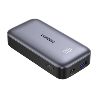 Powerbank 10000mAh Ugreen Nexode PB502, USB + USB-C, 30W PD (czarny) - 2
