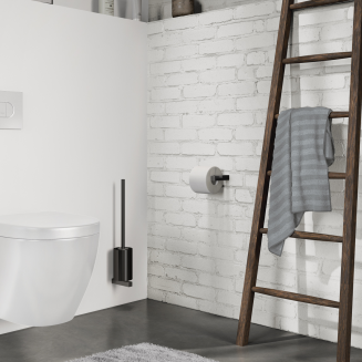  Zack Carvo toilet paper holder black 16 cm - 5