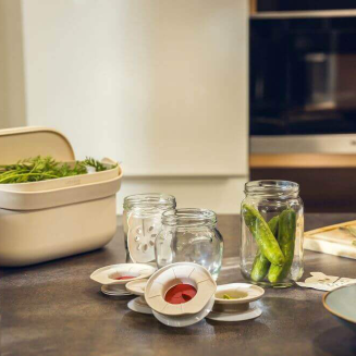 PLASTIA Zestaw fermentacyjny z filtrem zielony - 4