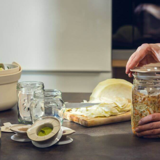 PLASTIA Zestaw fermentacyjny z filtrem zielony - 6