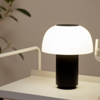  Zone Denmark Harvest Moon Ume Black Cordless Lamp - 7