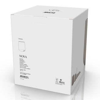  Zone Denmark Nova Taupe 3l bathroom basket - 3