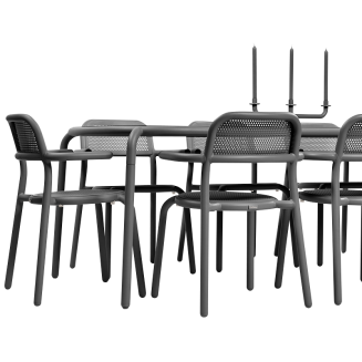 Fatboy Toni Candle Holder Anthracite - 5