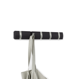  Umbra Flip hanger with 5 Driftwood-Nickel hooks - 2