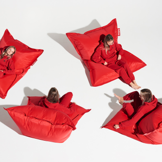 Fatboy Original Nylon Red pouffe 180x140 cm - 6