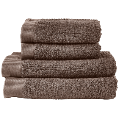  Set of 4 Zone Denmark Classic Taupe Towels