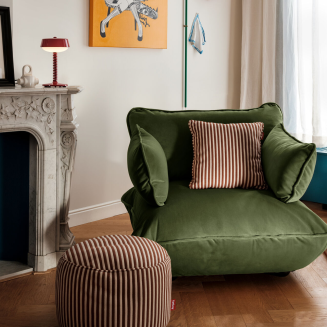 Sofa Fatboy Sumo Loveseat Velvet Deep Green - 10