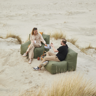 Sofa ogrodowa SACKit Soft Sofa Kirra Olive 3 Seater - 7