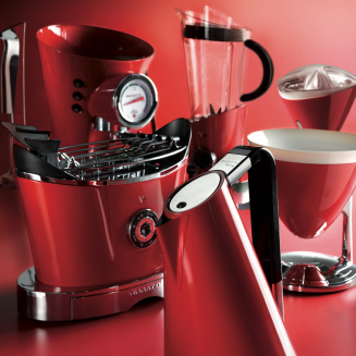  Casa Bugatti Diva coffee machine red | BUY CHEAPER WITH A DISCOUNT CODE - 7