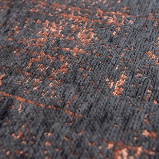  Louis de Poortere Mad Men Griff soho copper round rug - 3