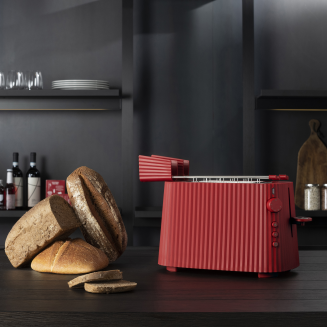 Alessi Plisse red toaster - 3