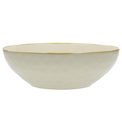  Rose&Tulipani | Set of 2 Concerto Avorio salad bowls - Ivory, 26 cm