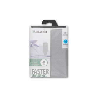  Brabantia ironing board cover 124x45 cm Silver - 2