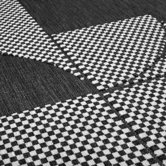Fatboy Carpretty Petit Jigsaw Black/White outdoor rug 160x230 cm - 3