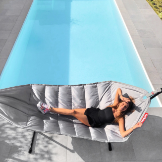  Fatboy Headdemock Dark Blue hammock with black stand - 9