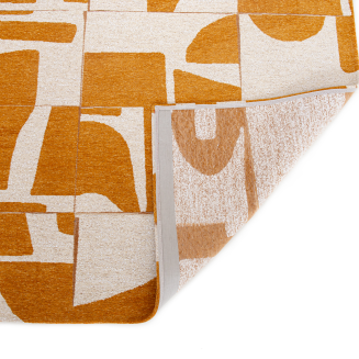  Louis de Poortere Craft Papercut curry rug - 12