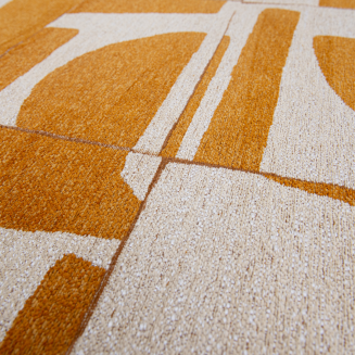  Louis de Poortere Craft Papercut curry rug - 2