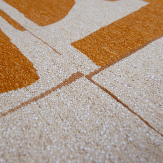  Louis de Poortere Craft Papercut curry rug - 5