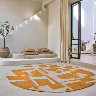  Louis de Poortere Craft Papercut curry rug - 11