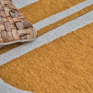  Louis de Poortere Craft Papercut curry rug - 4