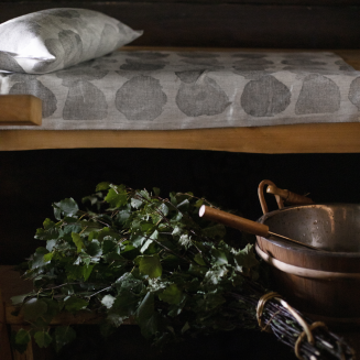  Lapuan Kankurit SADE white-gray sauna pillow - 3