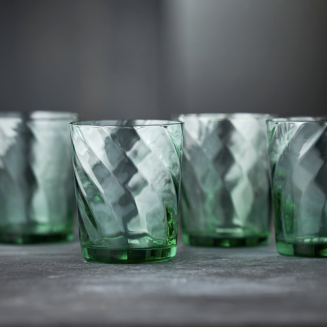 Szklanki do wody Lyngby Glas Vienna Green 300 ml - 4 szt. - 4