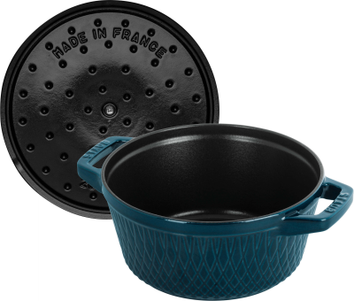  Round cast iron pot Staub - 4 ltr, Marine