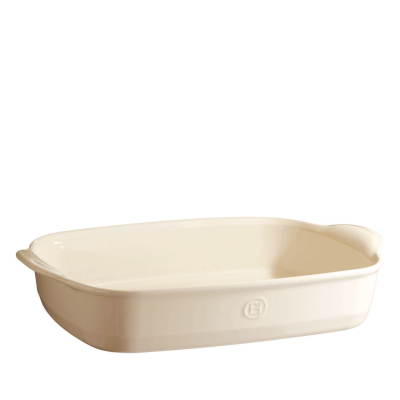  Emile Henry Ultime ovenproof dish 42x28 cm cream