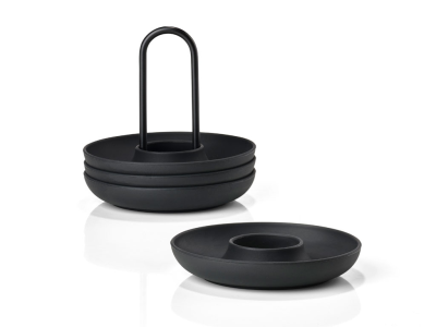  Zone Denmark Singles Black egg cups 4 pcs.