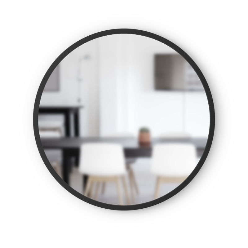  Umbra Hub 60 cm Black wall mirror