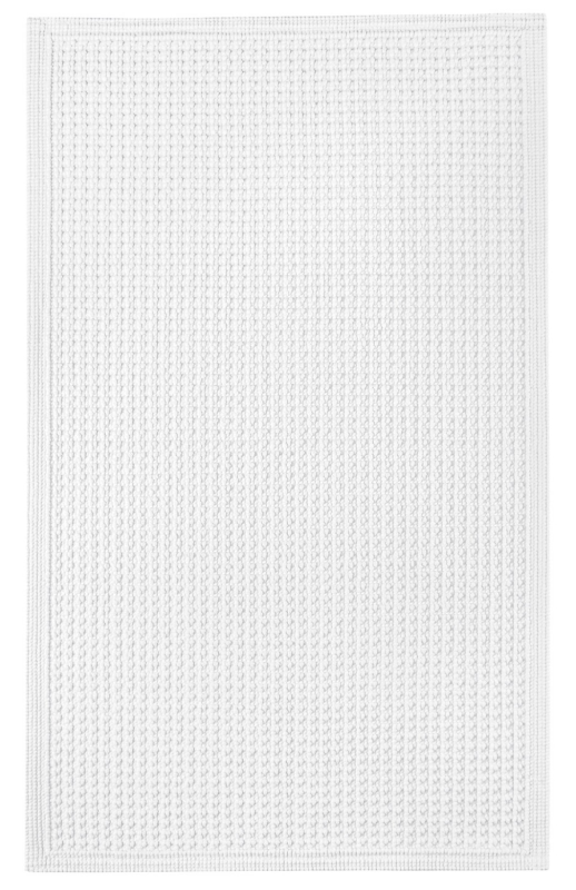  Bricini Be Vegan White bathroom rug 50x80 cm