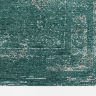  Louis de Poortere Fading World Medallion jade rug - 4