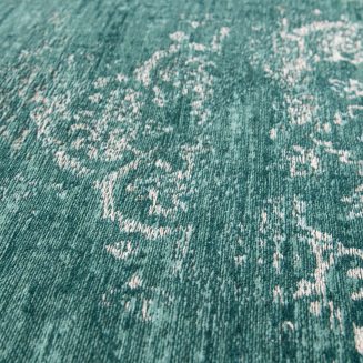  Louis de Poortere Fading World Medallion jade rug - 2