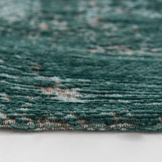  Louis de Poortere Fading World Medallion jade rug - 5