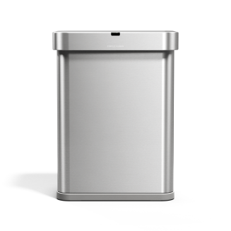  Simplehuman Sensor Liner Pocket 58l basket with motion and voice sensor, steel - 2