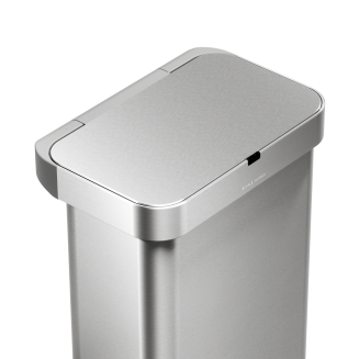  Simplehuman Sensor Liner Pocket 58l basket with motion and voice sensor, steel - 3