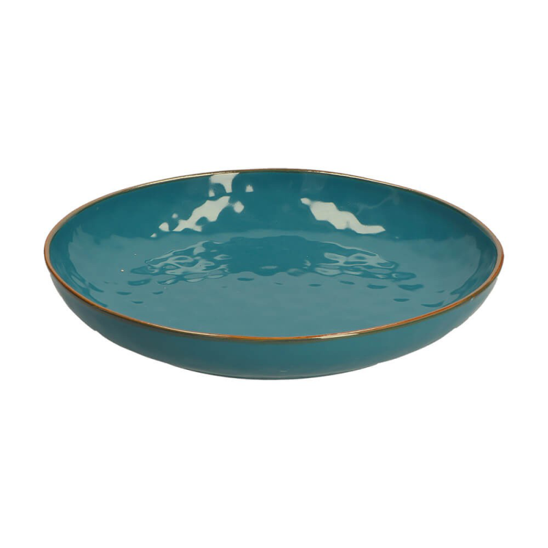  Rose&Tulipani | Set of 2 round Concerto Ottanio bowls - Blue-green, 30 cm