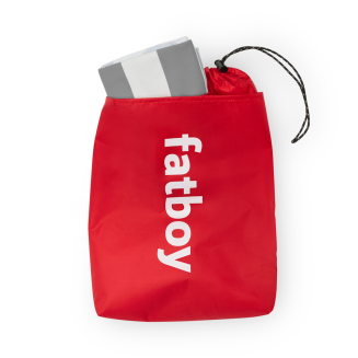  Fatboy Beach Baggy Stone Gray beach towel with cushion - 2