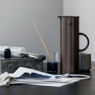  Stelton EM77 thermos dark brown 1 l - 2