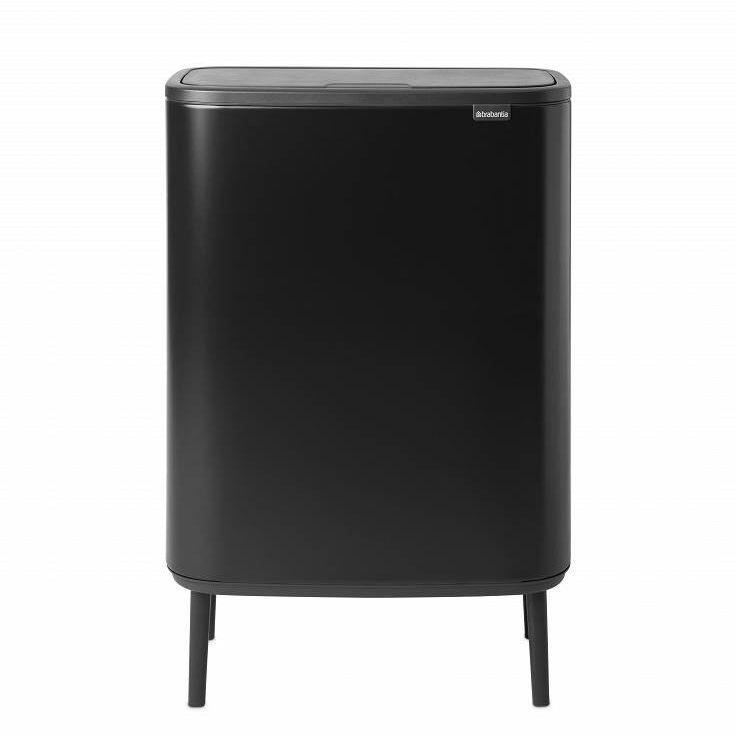  Brabantia Bo Touch Bin 2x30l black