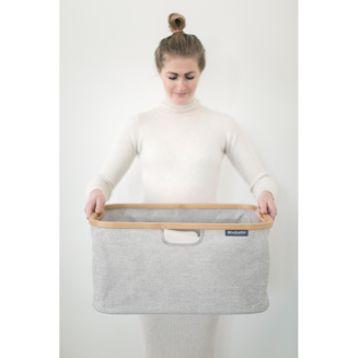  Brabantia foldable laundry basket 40l, gray - 7