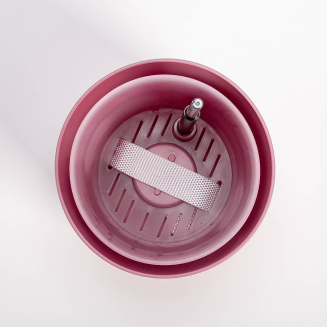 PLASTIA TOLITA AIR Donica samonawadniająca okrągła 19 cm różowy - 4