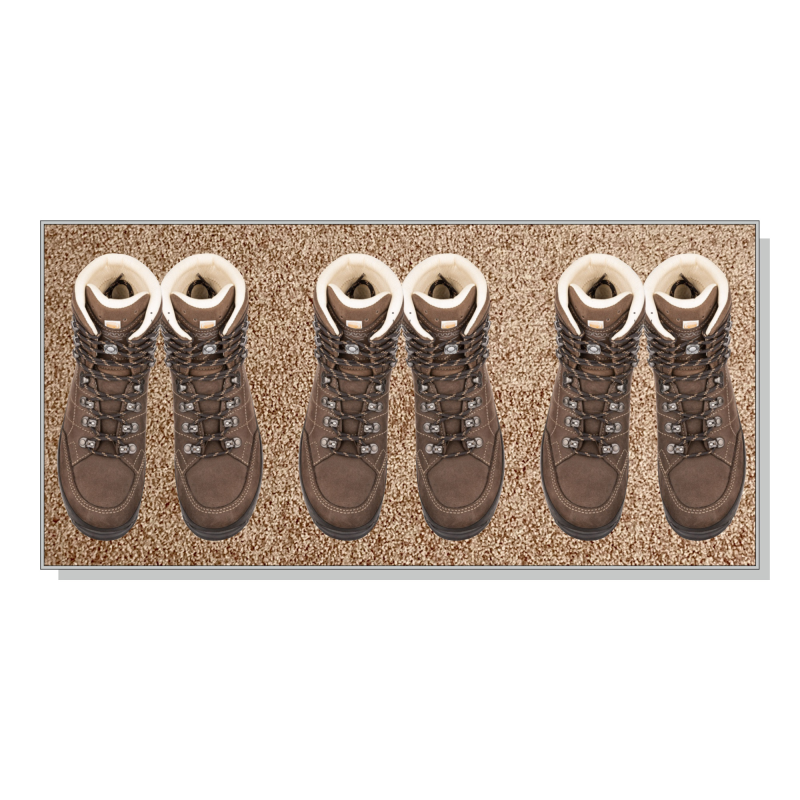  Keilbach Perfetto shoe pad 77x37 cm sand