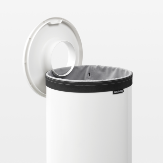 Brabantia laundry basket, white, 35l - 2