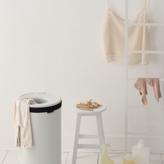 Brabantia laundry basket, white, 35l - 3