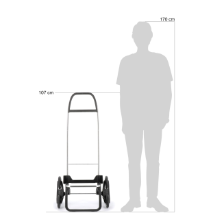 Wózek zakupowy Rolser I-Max Tweed 6 Marino - 16