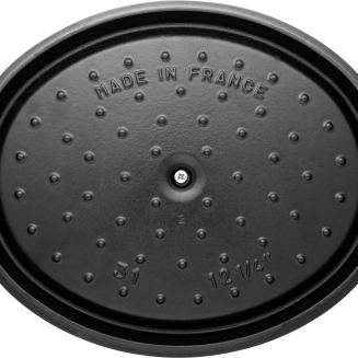  Staub oval cast iron pot - 4.2 ltr, green - 2