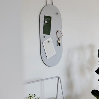  Magnetic board Zone Denmark A-bulletin Soft grey - 3