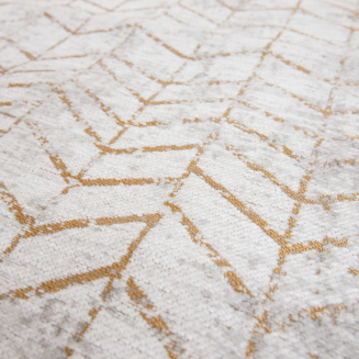 Louis de Poortere Mad Men Jacob's Ladder central yellow rug - 2